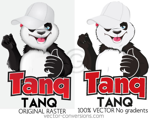 raster to vector conversion using true vectors