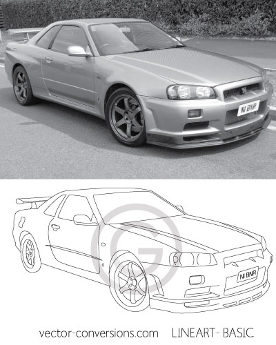 Vector basic level of detail