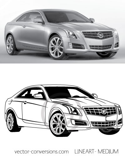 Medium level of detail vectorization
