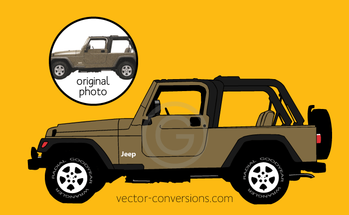 vector conversion sample, mouse drawn sample